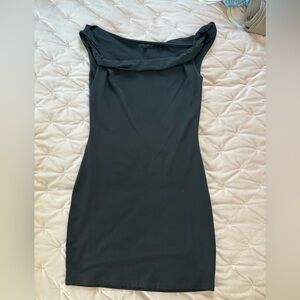 Cotton Candy Black Mini Dress